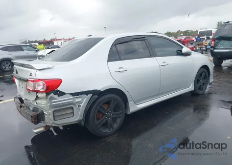 2013 Toyota Corolla S из США, поврежденный, VIN 5YFBU4EE6DP158718